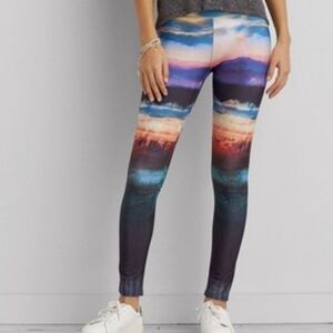 American Eagle Outfitters Leggings "Photo Real" Tights Hi Rise Size Medium‌‌‌‌‌‍